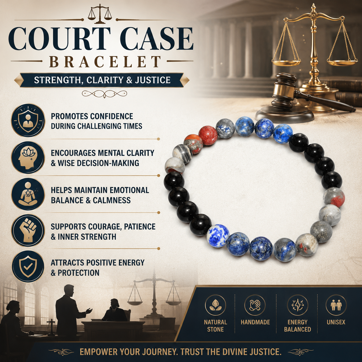 Courts Case Bracelet