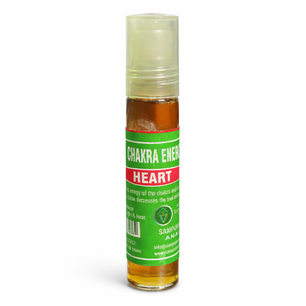 7 Chakra Heart Oil – Healing Aroma Oil for Heart Chakra Balance & Emotional Harmony