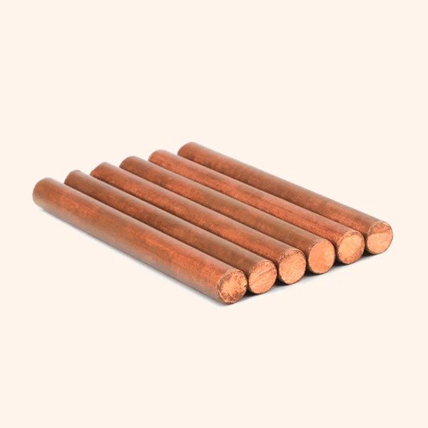Vastu Round Copper Stud | 1.5 Inch | Remedy for Vastu Dosh Correction & Earth Element Zone Balancing | Pack of 6