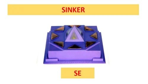 Vastu SE Sinker | Energy Stabilizing Pyramid for South-East (Agni) Zone Correction