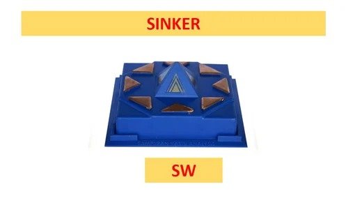 Vastu SW Sinker | Energy Stabilizing Pyramid for South-West (Nairutya) Zone Correction
