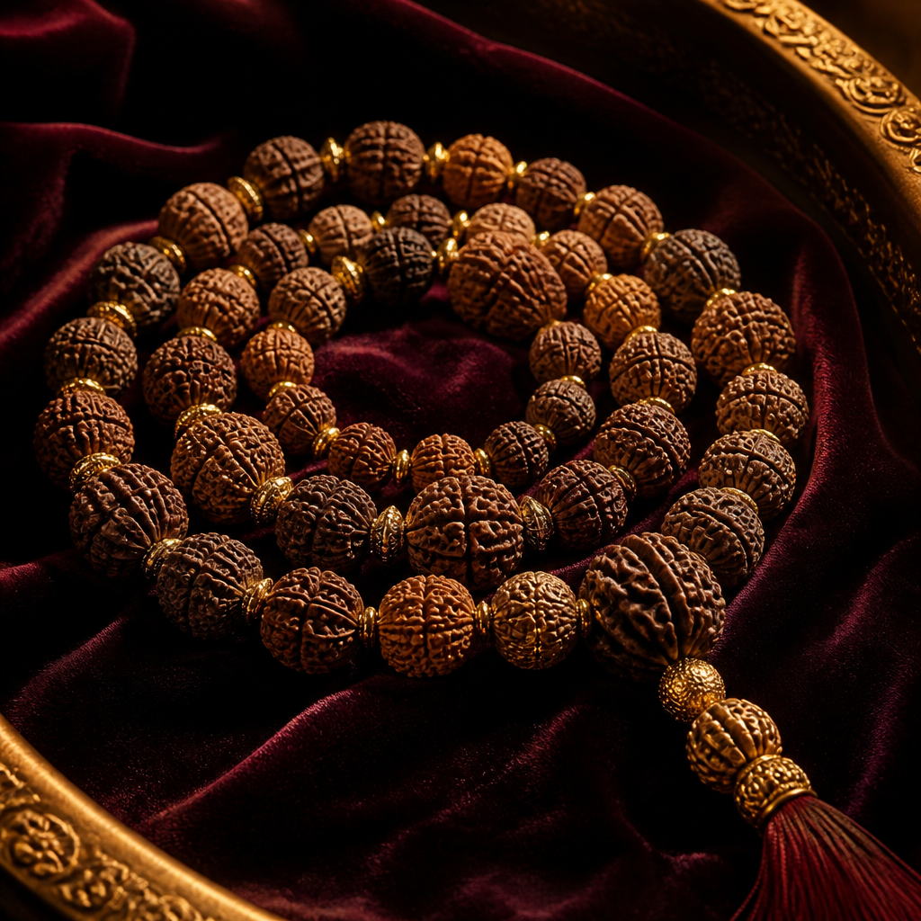 Siddha Mala: Authentic 1-14 Mukhi