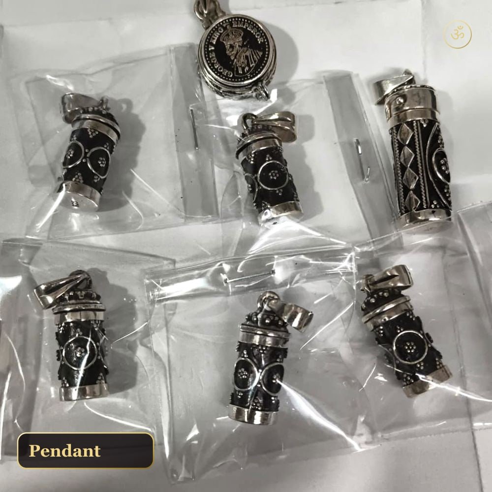 Tabiz Pendant Pure Silver